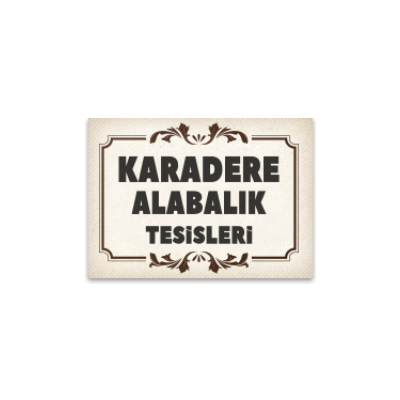 Karadere Alabalık Tesisleri